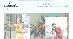 Desktop Screenshot of intouchclothing.com